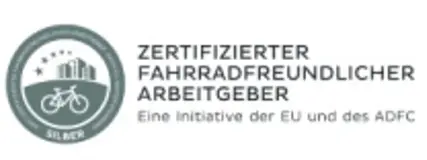 Logo Zertifizierter fahrradfreundlicher Arbeitgeber