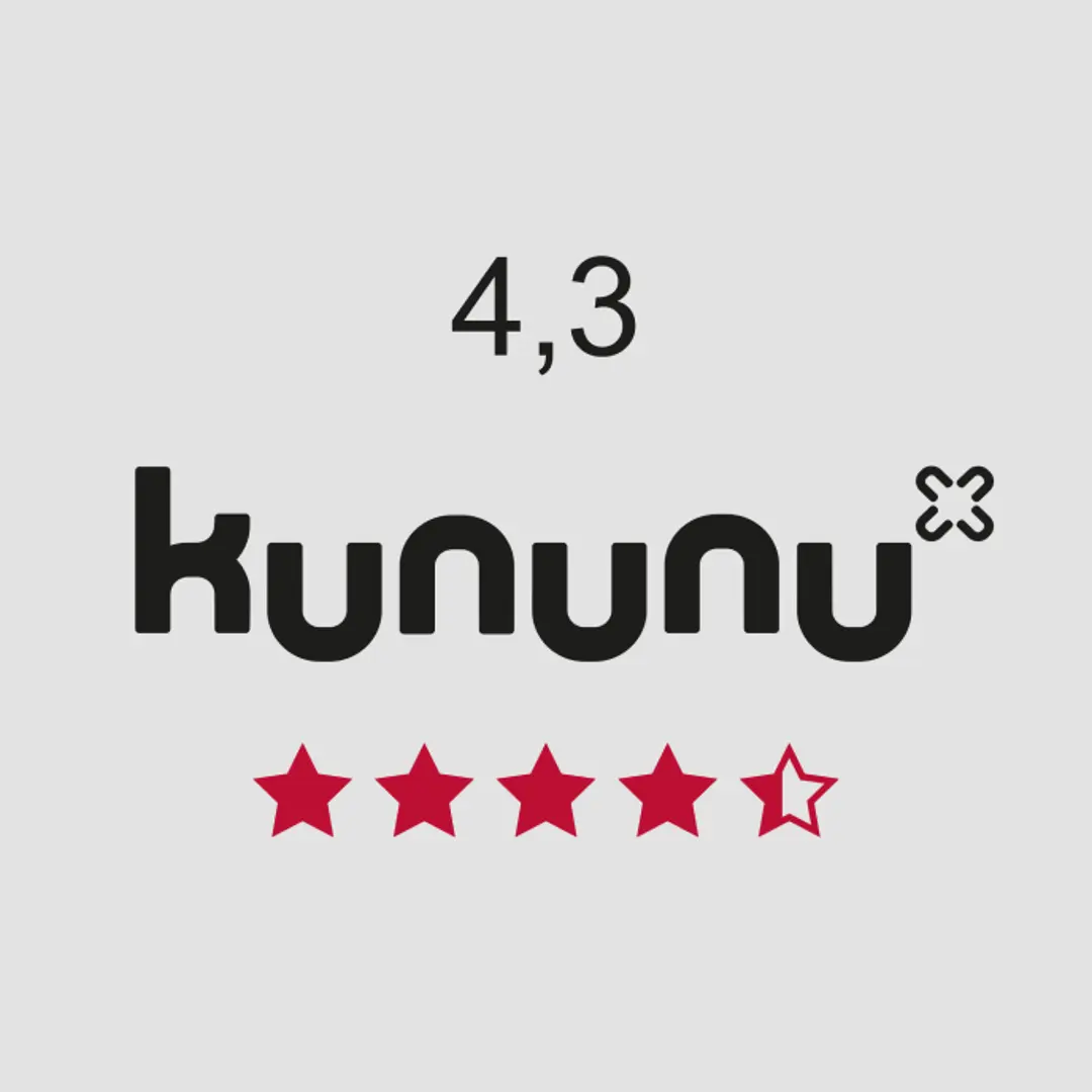 kununu-Bewertung mit 4,3 Sternen