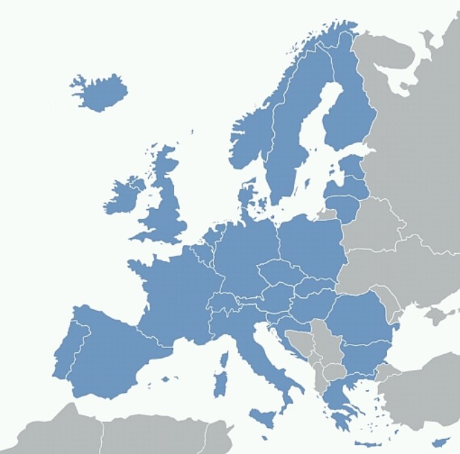 SEPA-Länder (Quelle: Copyright: Deutsche Bundesbank, Frankfurt am Main, Deutschland)