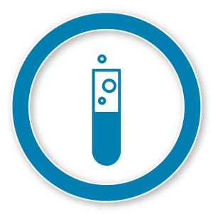Icon eines Reganzglases